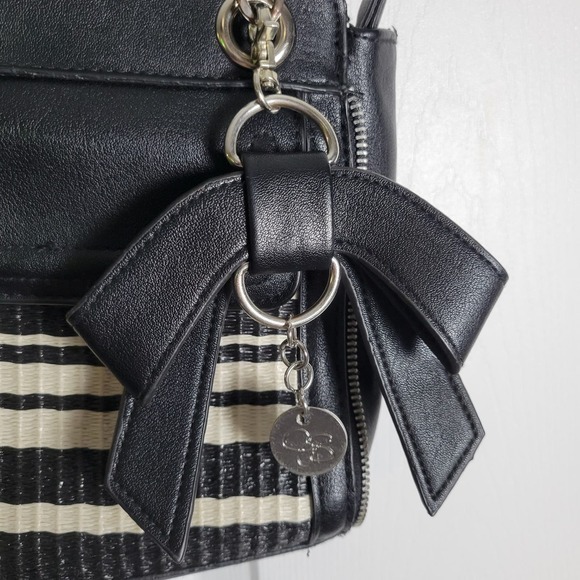 Jessica Simpson‎ Shoulder bag-Black/White - Picture 3 of 10